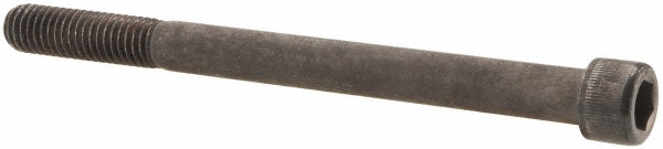 Picture of Quality ImPort 581475 Hex Socket Cap Screw: 3/8-16 Unc, 5/16" Drive. 4-3/4" Length Under Head, Alloy Steel, Black Oxide Coated